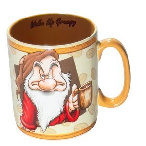 Disney Grumpy Coffee Mug Wake Up Grumpy 12 Oz